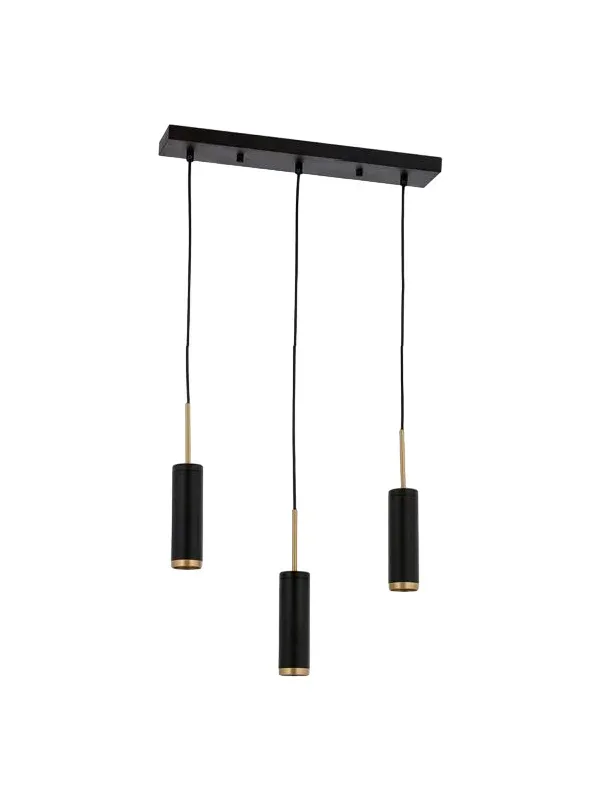 LUSTER OSLO 3 LU SIRALI SARKIT 3xGU10 OKTAY 10713
