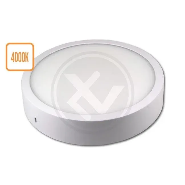 LED panel 18W 4000K okrugli bijeli Orto LVT 1501