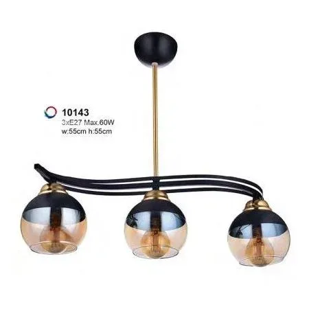 LUSTER ARGUAN 3XE27 55X55cm OKTAY 10143