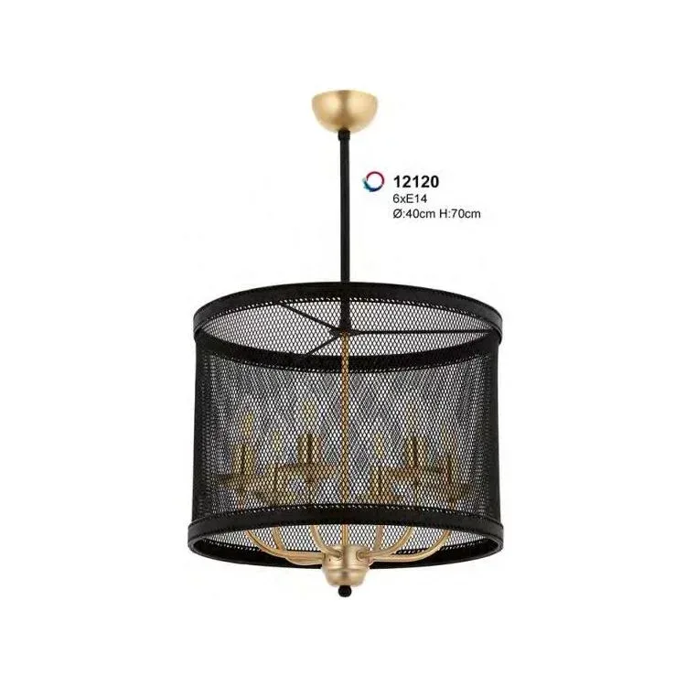Luster SAGE 6 LI AVIZE 6XE14 OKTAY 12120