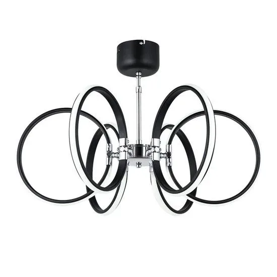 Emma LED Avize Black/White OKTAY 16524