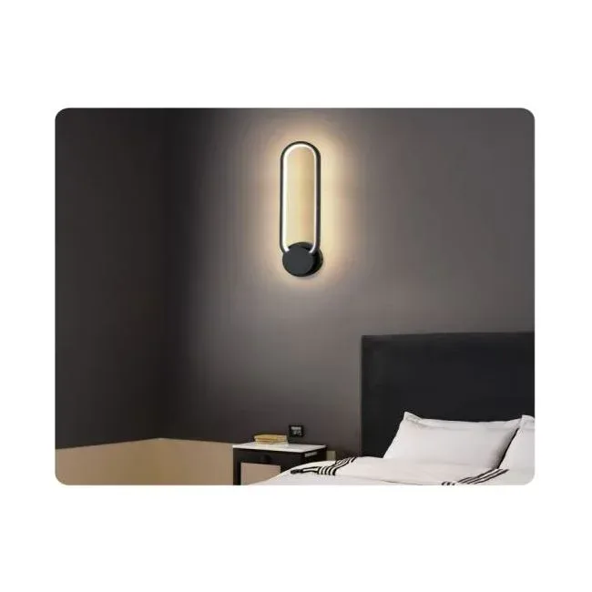 LED zidna lampa 12W ALWAYS-W crna 029-014-0012
