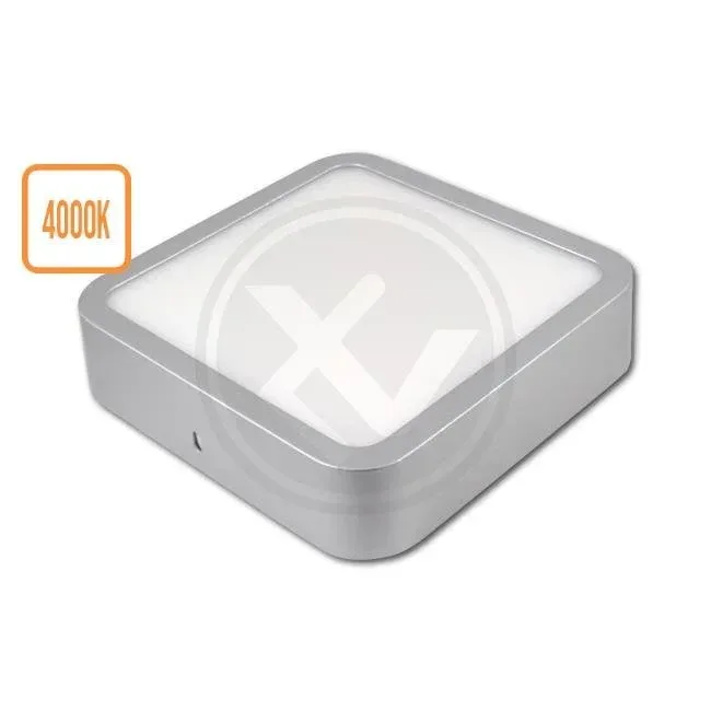 LVT 1516-led panel kvadr.srebr.12w 4000k - Orto