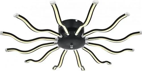Gunes LED Avize Black/White OKTAY 16540