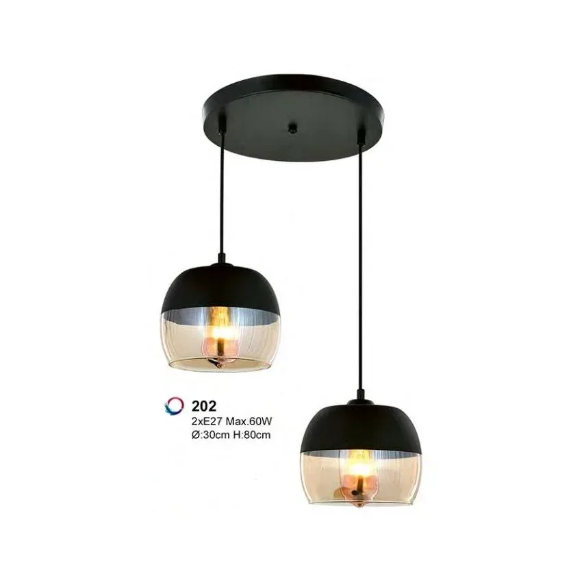 LUSTER DILMA 2 SARKIT-BLACK OKTAY 202
