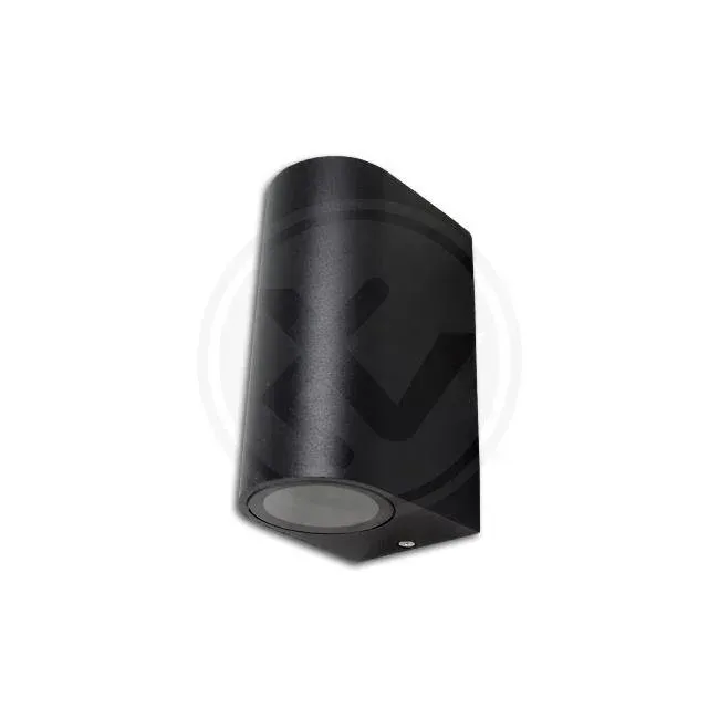 Vanjska zidna lampa 2xgu10 Luna crna LVT 3336