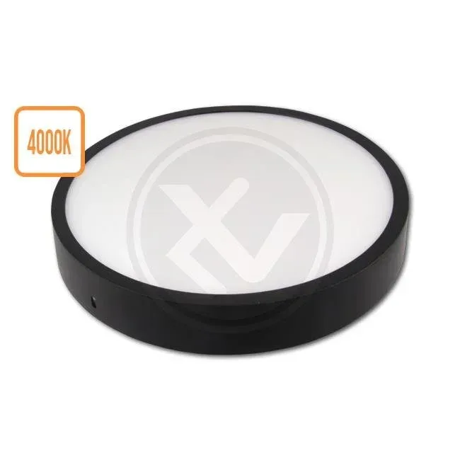 LVT 1503-led panel okrugli crni 24W 4000k - Orto