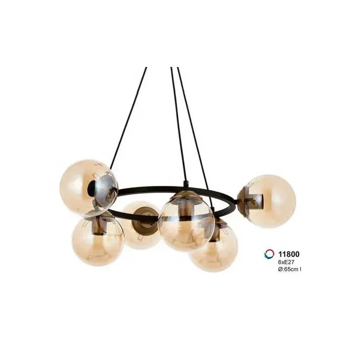 Luster ELINA 6 LI AVIZE 6XE27 OKTAY 11800